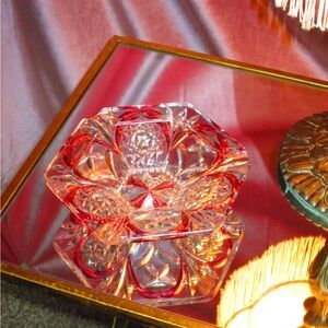 Vintage Crystal Dish